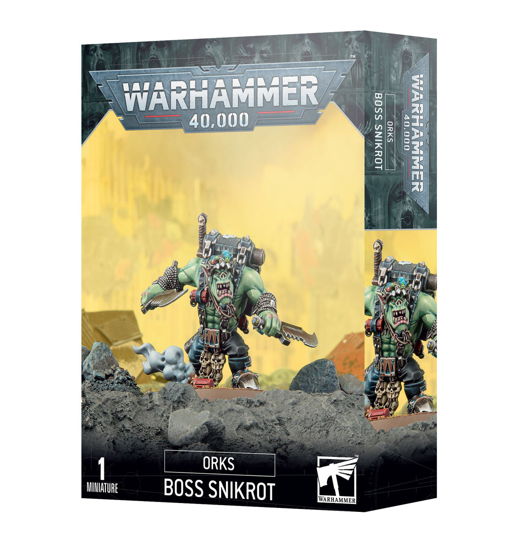 ORKS: BOSS SNIKROT - 40k - gw-50-42