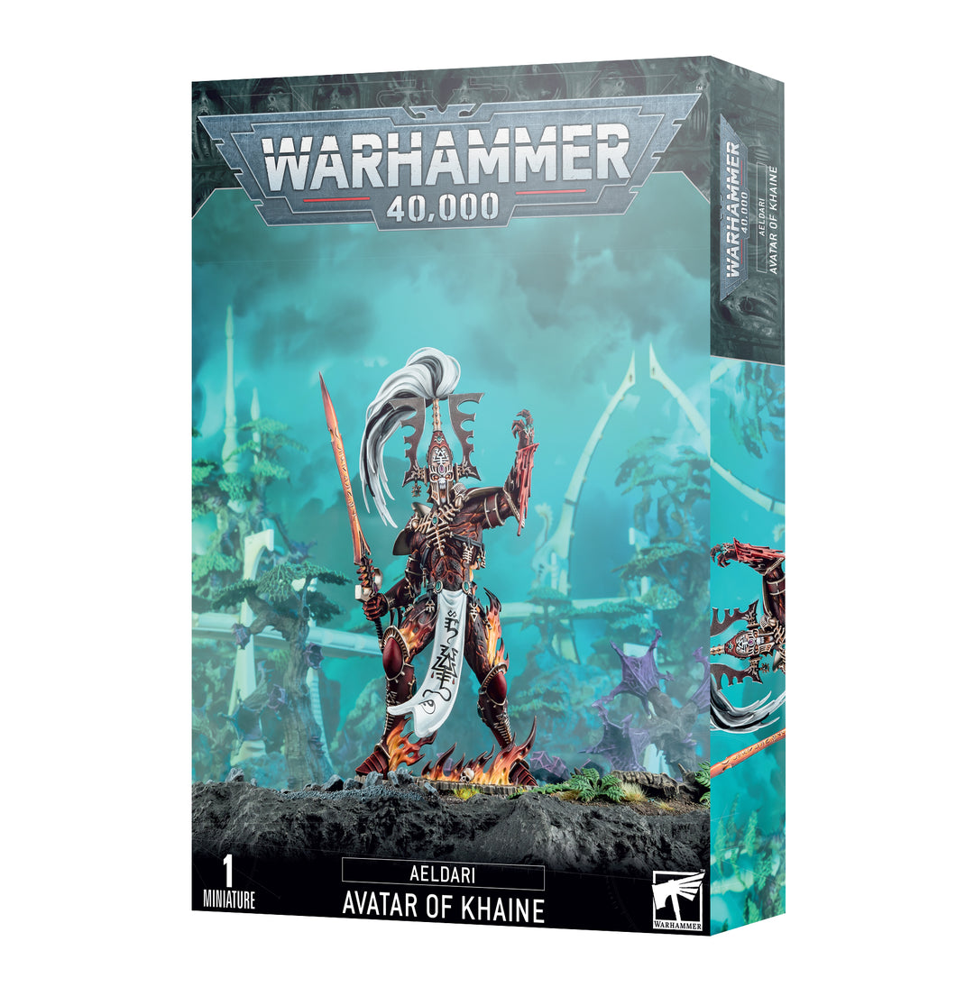 AELDARI: AVATAR OF KHAINE - 40k - gw-46-62