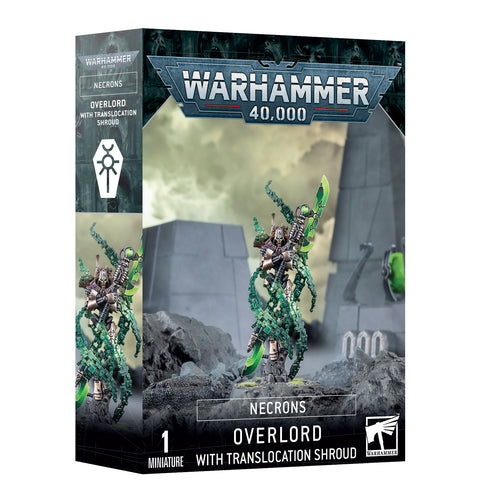 NECRONS: OVERLORD + TRANSLOCATION SHROUD - 40k - gw-49-70