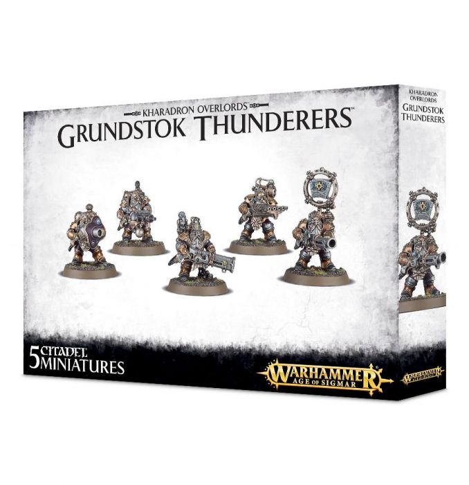 KHARADRON OVERLORDS GRUNDSTOK THUNDERERS - Age of Sigma - gw-84-37