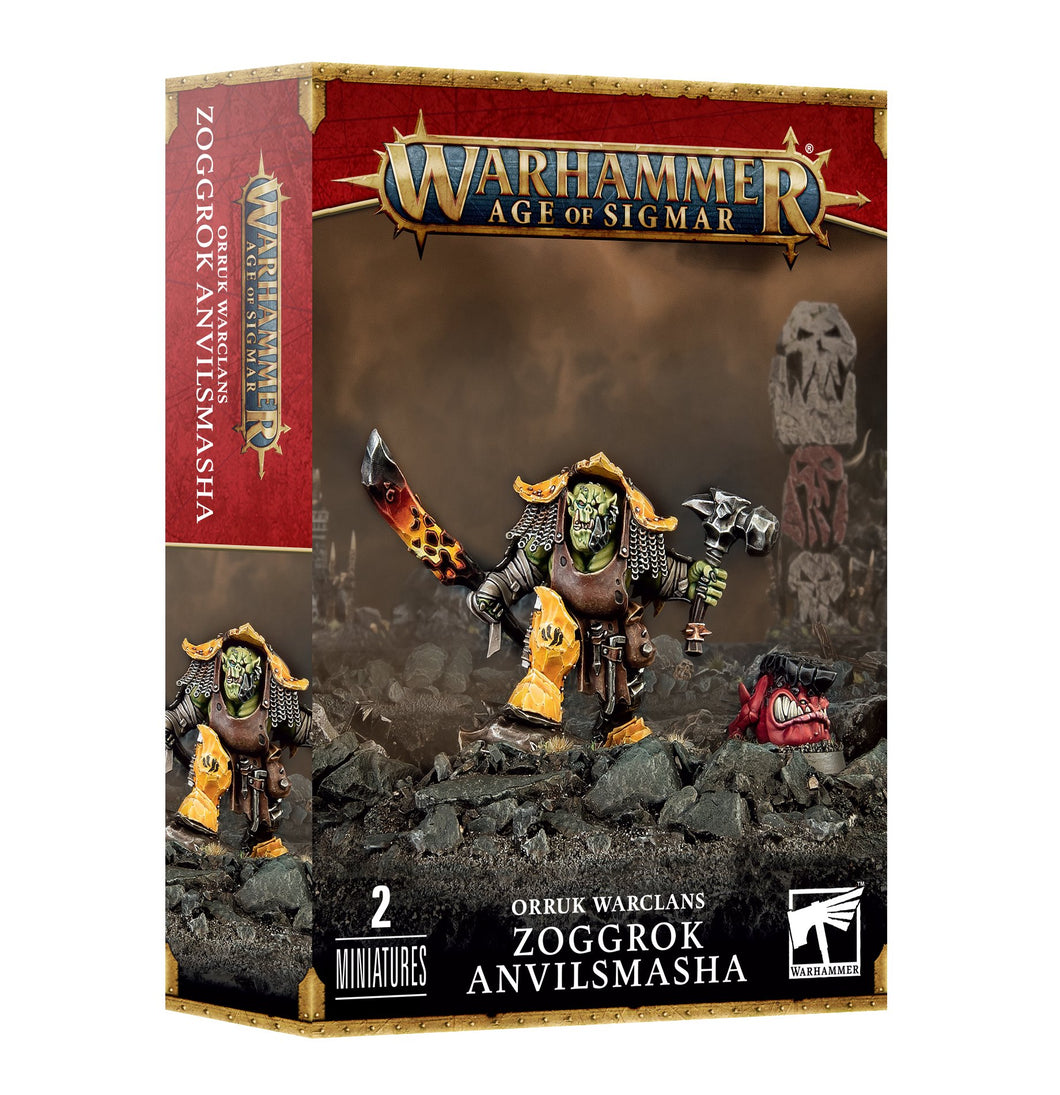 ORRUK WARCLANS: ZOGGROK ANVILSMASHA - Age of Sigma - gw-89-62