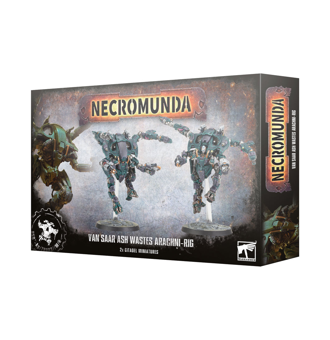 NECROMUNDA: VAN SAAR A/W ARACHNIRIG - Necromunda - gw-301-22