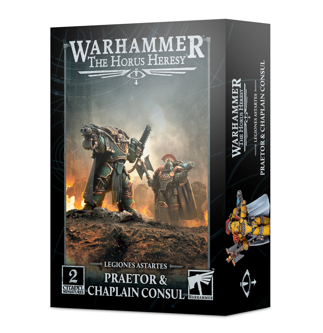 L/ASTARTES: PRAETOR & CHAPLAIN CONSUL - Horus Heresy - gw-31-08