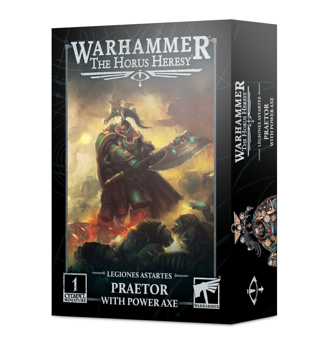 L/ASTARTES: PRAETOR WITH POWER AXE - Horus Heresy - gw-31-11