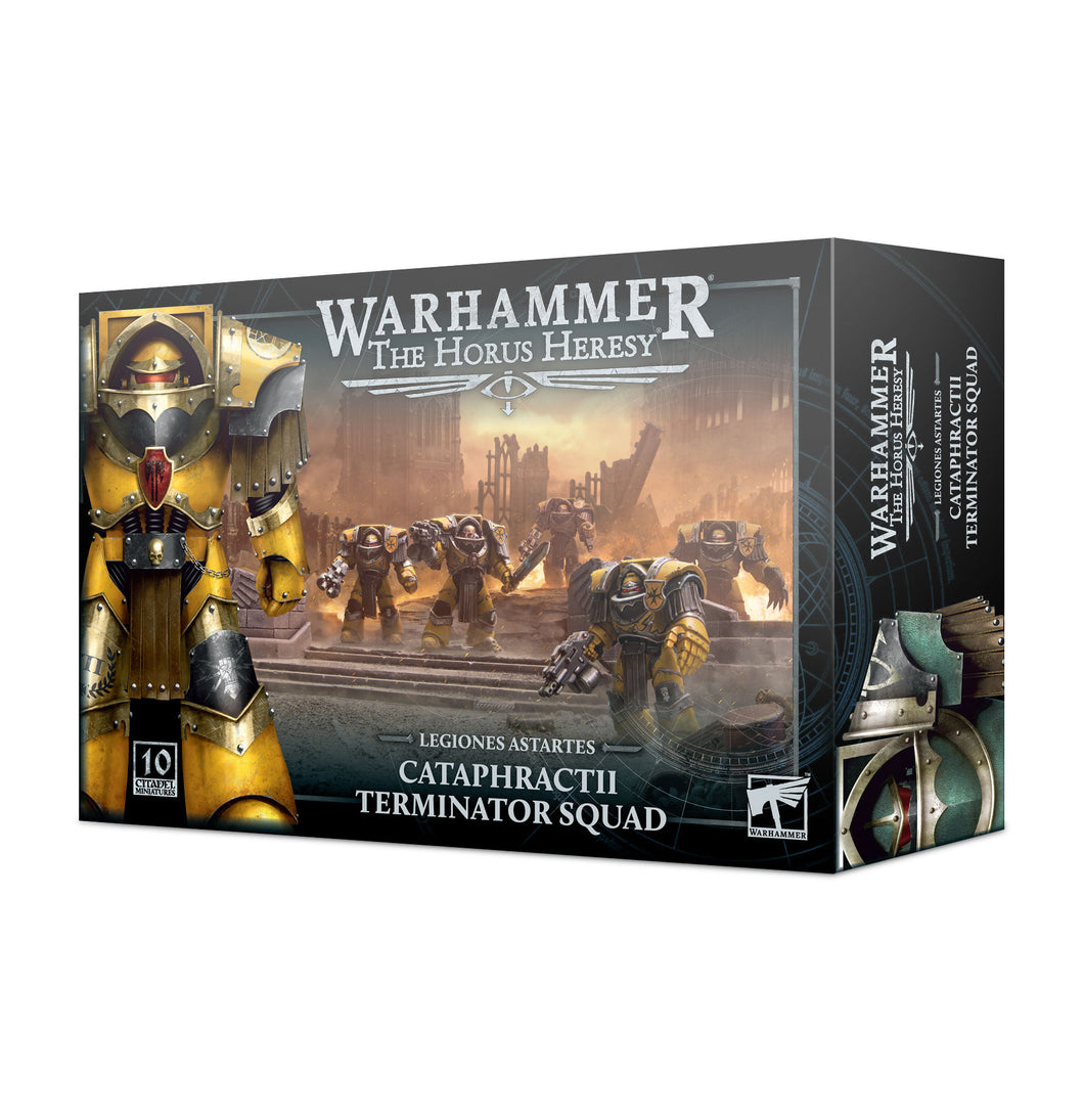 L/A: CATAPHRACTII TERMINATOR SQUAD - Horus Heresy - gw-31-26