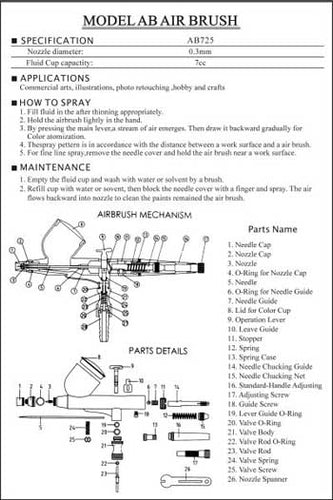 AB72507 NEEDLE GUIDE NO.7