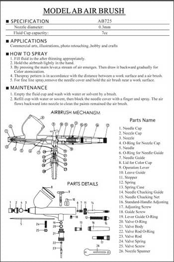 AB72507 NEEDLE GUIDE NO.7