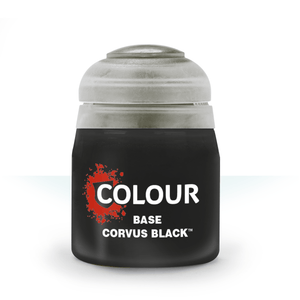 BASE: CORVUS BLACK (12ML) (6-PACK) - Citadel - gw-21-44