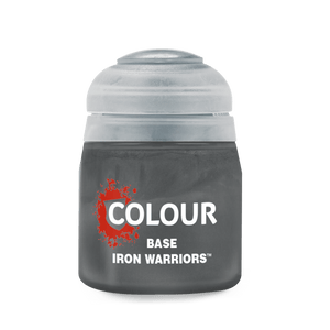 BASE: IRON WARRIORS (12ML) (6-PACK) - Citadel - gw-21-48