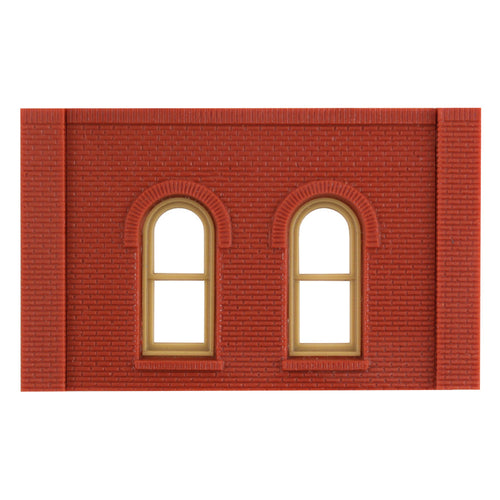 Single Storey Arched Window Wall (x4)