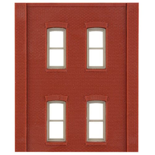 Two-Storey Four Rectangular Window Wall (x4) 