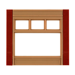 Street Level 20th Century Window Wall (x4)