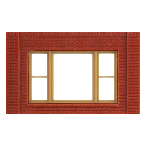 Single Storey 20th Century Window Wall (x4) 