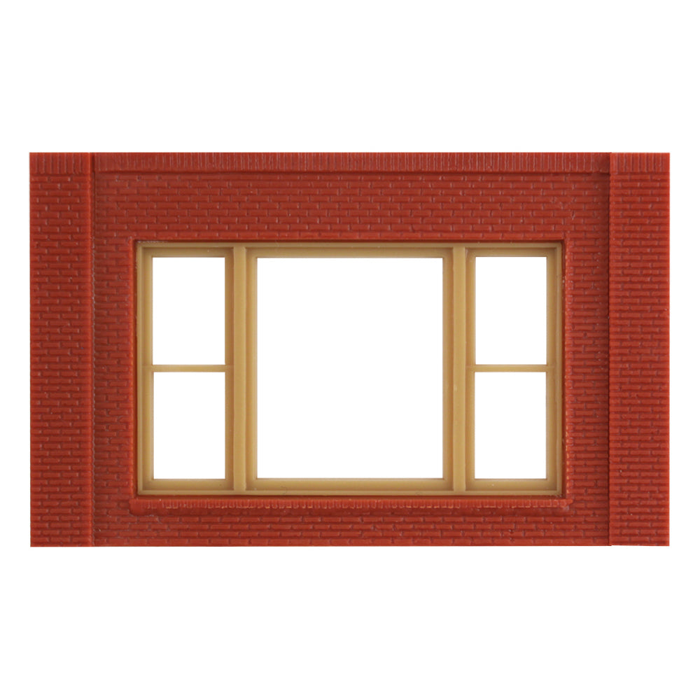 Single Storey 20th Century Window Wall (x4) 