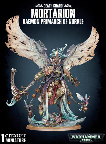 MORTARION: DAEMON PRIMARCH OF NURGLE - 40k - gw-43-49