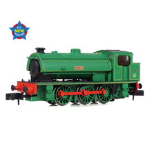 Load image into Gallery viewer, WD Austerity Saddle Tank &#39;Amazon&#39; National Coal Board Lined Green
