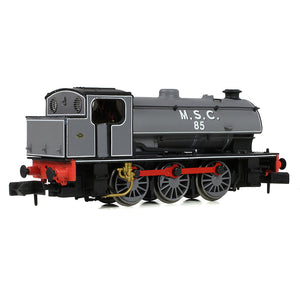 WD Austerity Saddle Tank 85 M.S.C. (Manchester Ship Canal) Lined Grey - Bachmann -E85508 - Scale