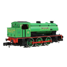 Load image into Gallery viewer, WD Austerity Saddle Tank No. 7 &#39;Robert&#39; National Coal Board Lined Green - Bachmann -E85510 - Scale N
