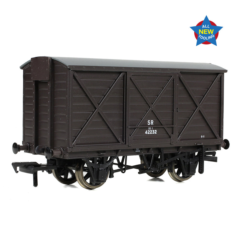 LSWR 10T Ventilated Van SR Brown (Late)