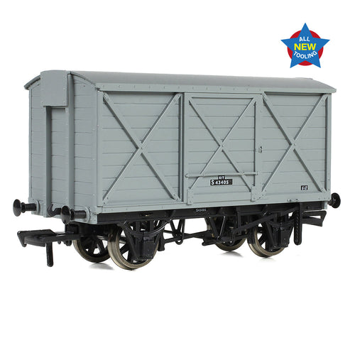 LSWR 10T Ventilated Van BR Grey