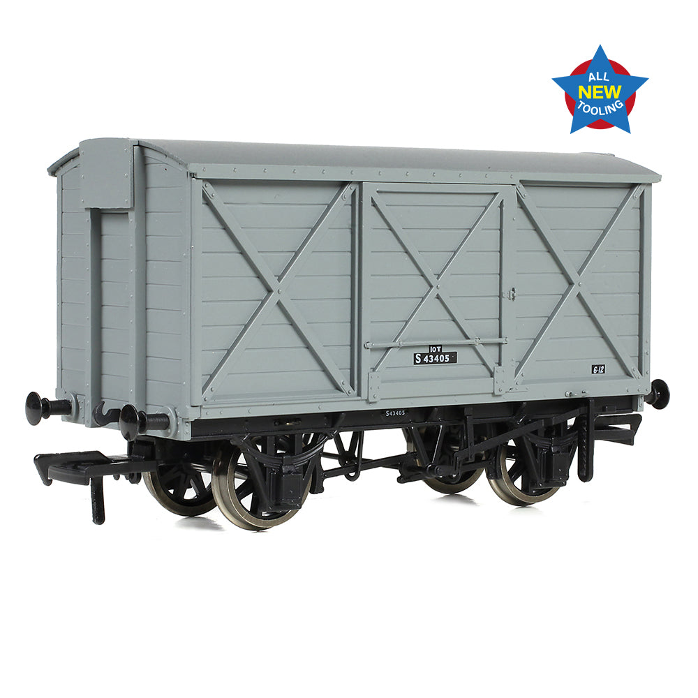 LSWR 10T Ventilated Van BR Grey