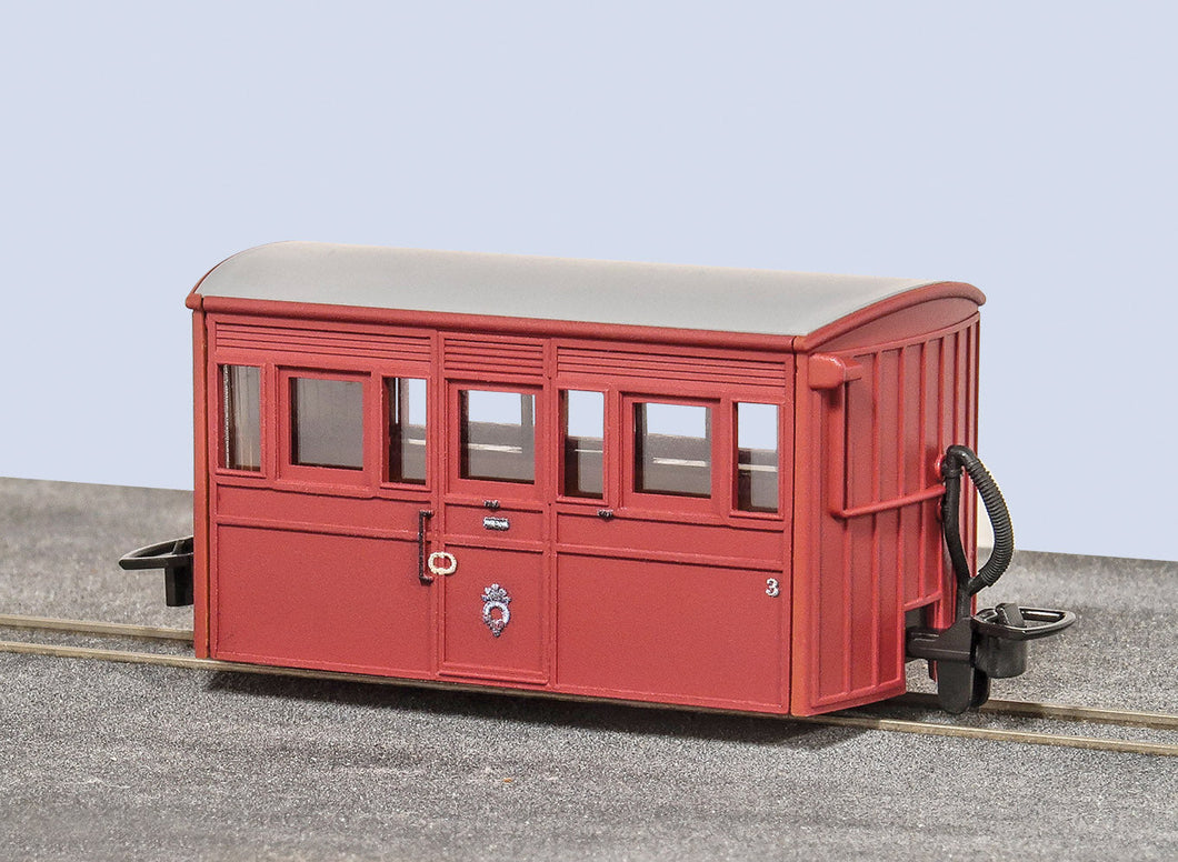 Ffestiniog Railway BUG BOX 3RD 1970/80s RED No4