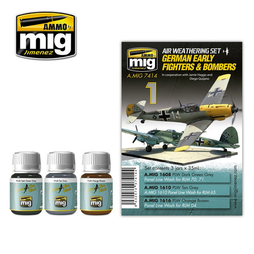 GERMAN EARLY FIGHTERS & BOMBERS WEATHERING SET