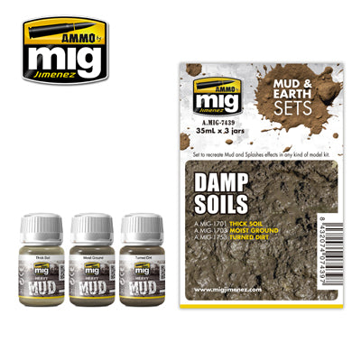 DAMP SOILS MUD &  EARTH SET