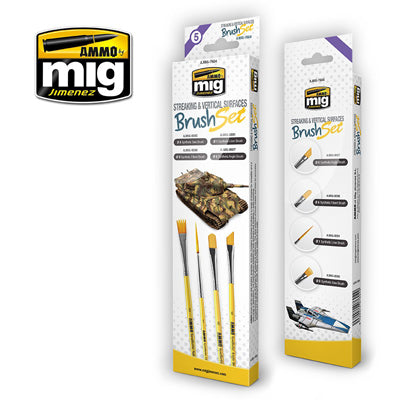 STREAKING & VERTICAL SURFACES BRUSH SET