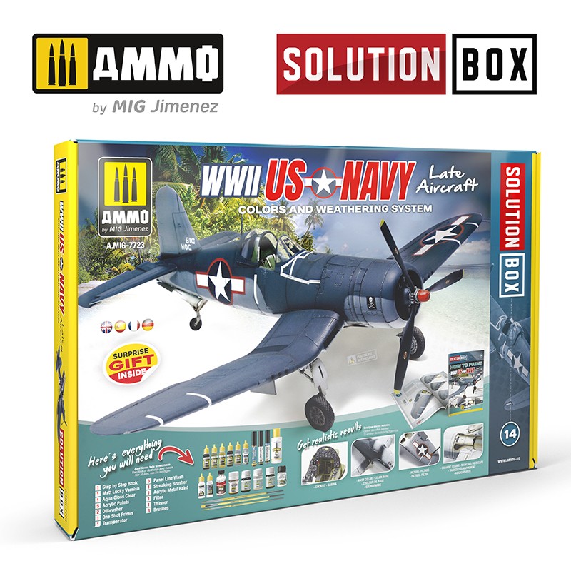 US NAVY LATE AIRCRAFT SOLUTION BOX