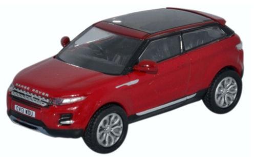 Range Rover Evoque Firenze Red   76RR005   1:76 Scale,OO Gauge