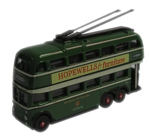 Q1 BUT Trolleybus Nottingham   NQ1006   1:148 Scale