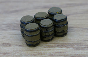 OO Gauge Barrels x 6