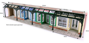 Arcade Shop Front - OO Gauge - PO572 by Metcalfe