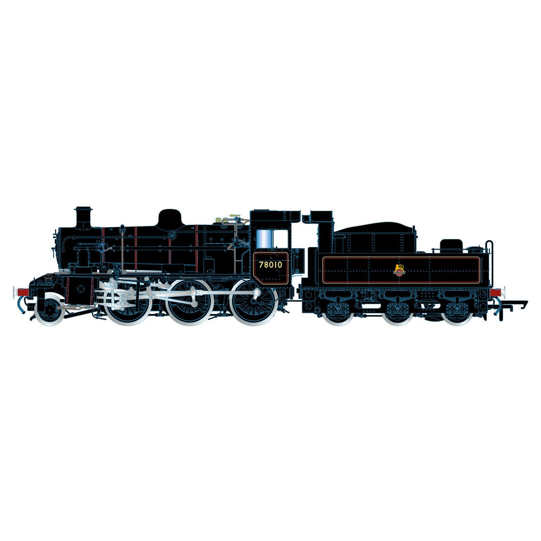 BR, Standard 2MT, 2-6-0, 78010 - Era 4 - R3838 -PRE ORDER - (from 2020 range) Jan-21