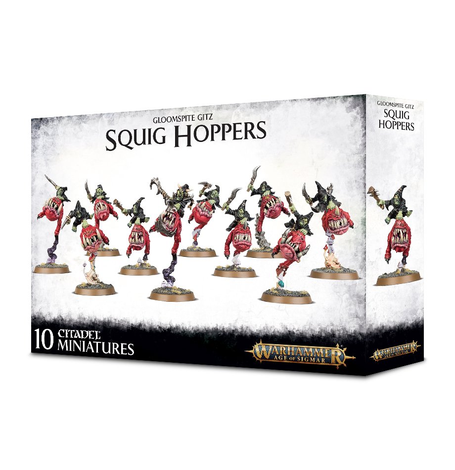 GLOOMSPITE GITZ SQUIG HOPPERS - Age of Sigma - gw-89-44