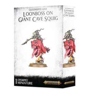 G/GITZ: LOONBOSS ON GIANT CAVE SQUIG - Age of Sigma - gw-89-35