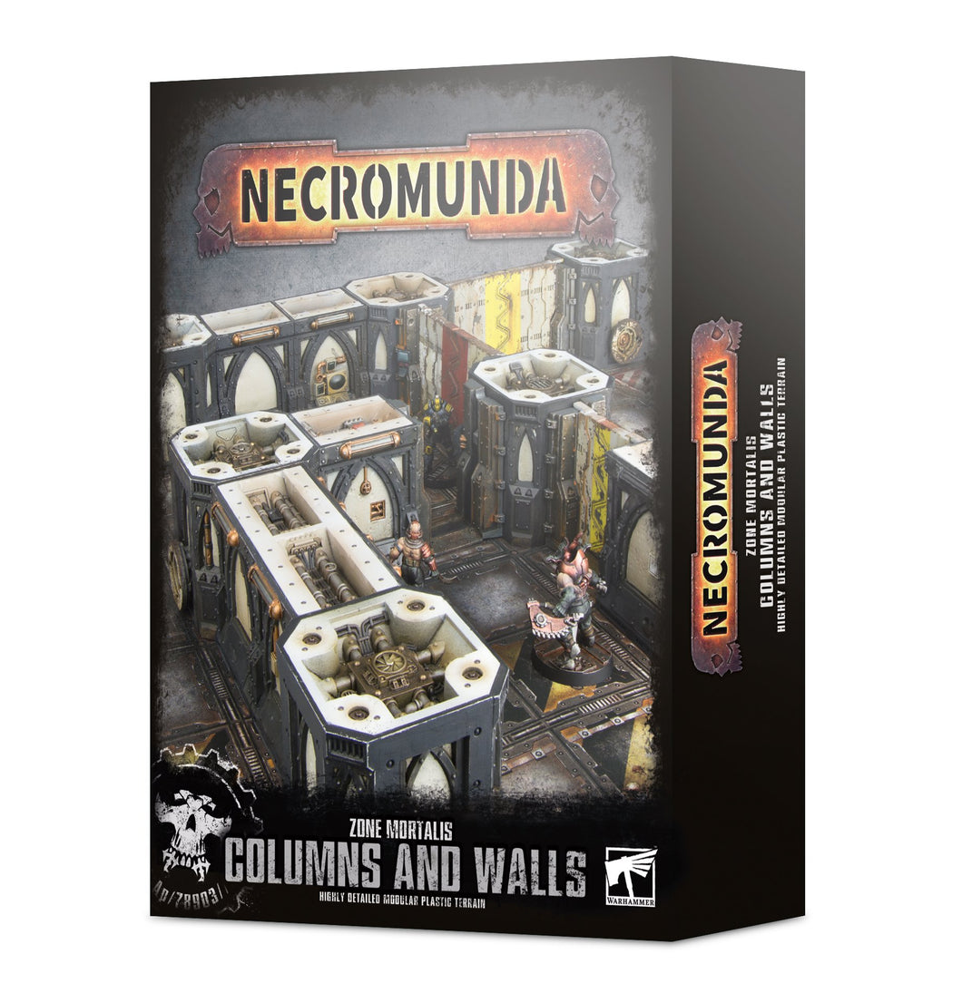 ZONE MORTALIS: COLUMNS & WALLS - Necromunda - gw-300-48