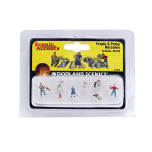 N People & Pesky Raccoons - Bachmann -WA2158