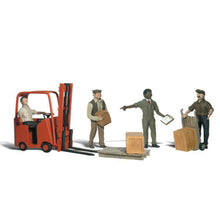 Load image into Gallery viewer, N Workers With Forklift - Bachmann -WA2192
