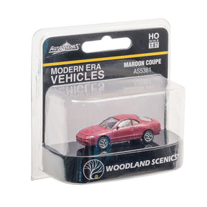 Maroon Coupe - Bachmann -WAS5361