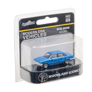 Blue Sedan - Bachmann -WAS5363