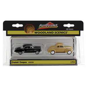 HO Cruisin' Coupes - Bachmann -WAS5536