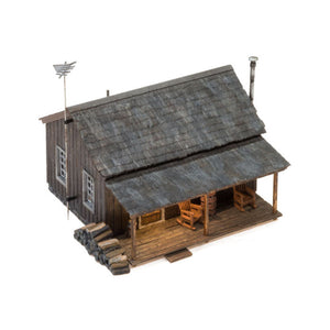 HO Rustic Cabin - Bachmann -WBR5065