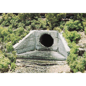 N Concrete Culvert (x2) - Bachmann -WC1162