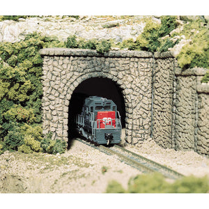 HO Random Stone Single Tunnel Portal - Bachmann -WC1255