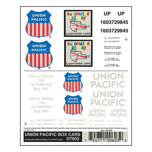 Union Pacific Box Cars