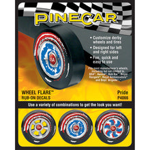 Load image into Gallery viewer, Pride Wheel Flare® Rub-on Decals
