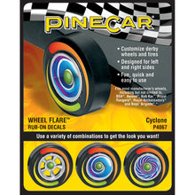 Load image into Gallery viewer, Cyclone Wheel Flare® Rub-on Decals
