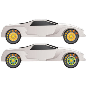 Juiced Wheel FlareÃ‚Â® Rub-on Decals - Bachmann -WP4068